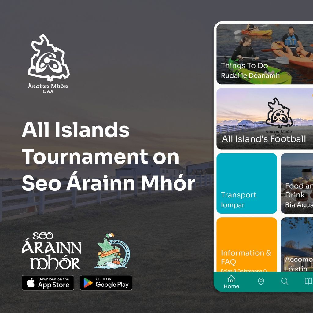 The All Islands Football tournament is featured on Seo Árainn Mhór